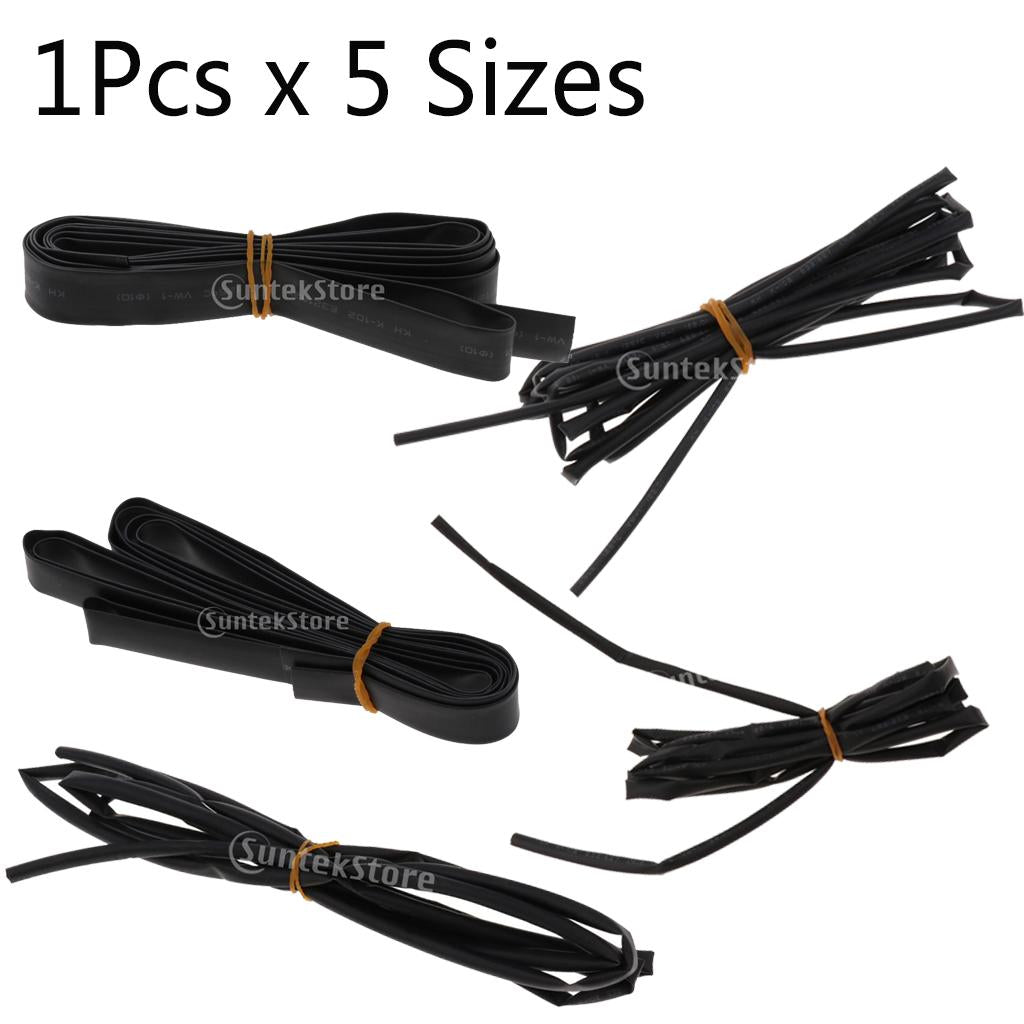 1Set Ratio2:1 Waterproof Heatshrink Tube Tubing Heat Shrink Sleeve Wrap 2M