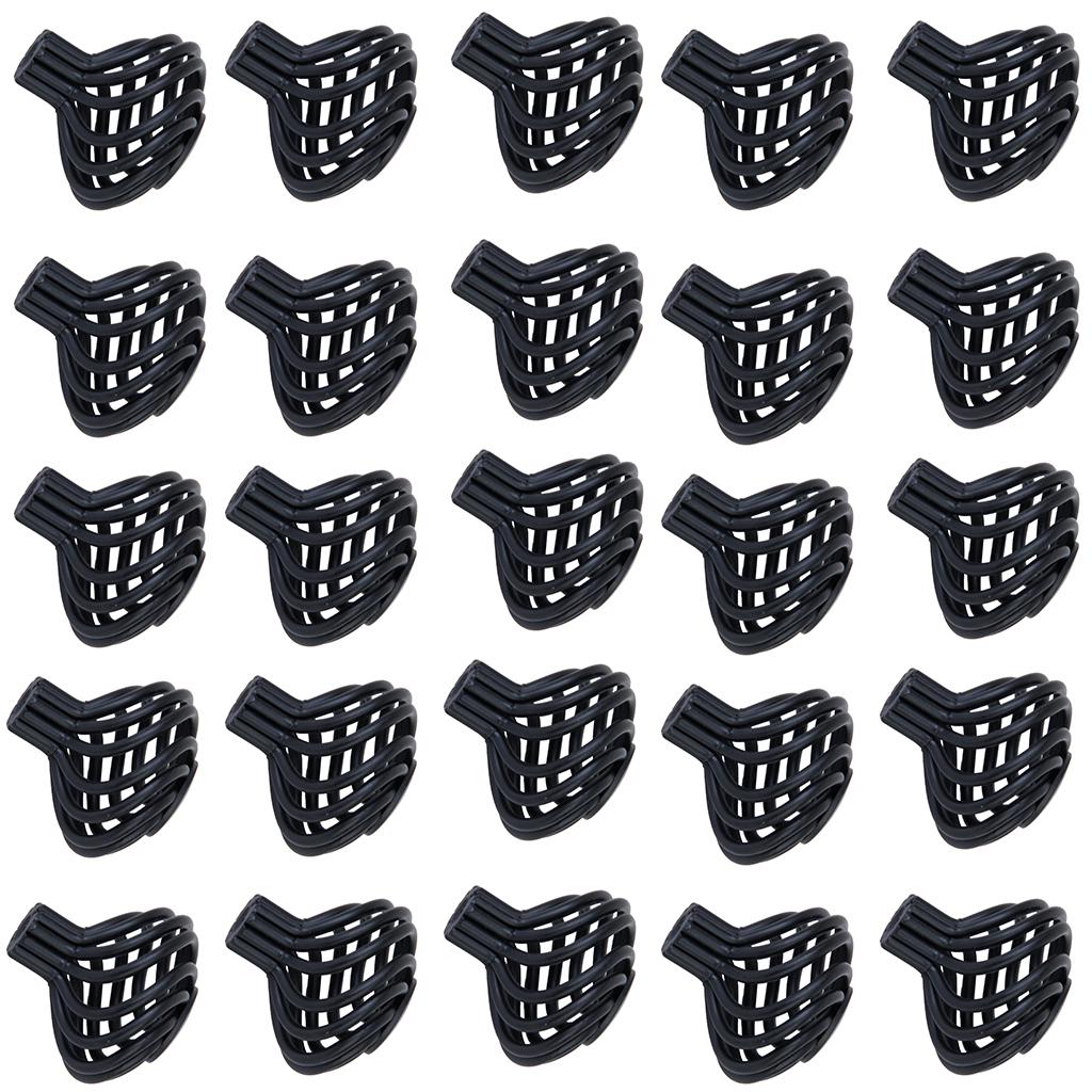 25x Spiral Cage Design Kitchen Cabinet Cupboard Handles Knob Dia.3.4cm