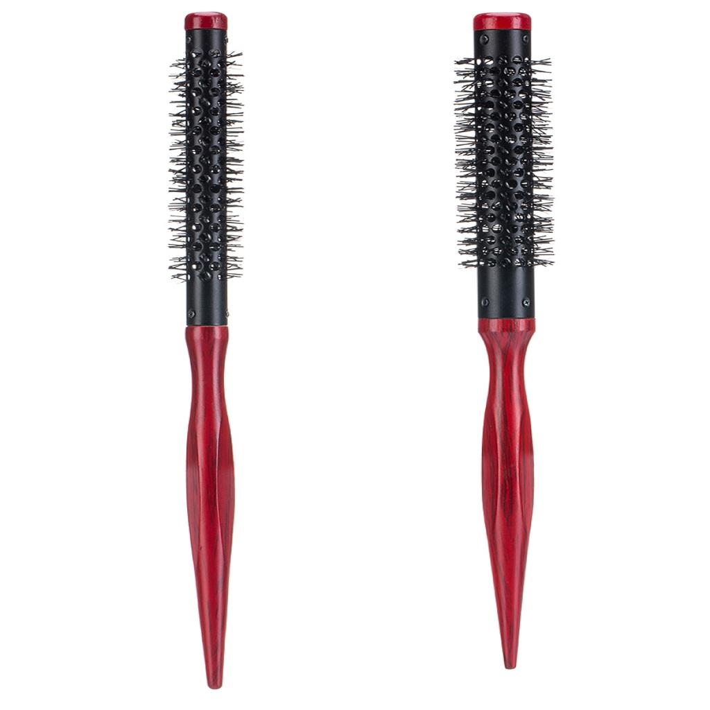 2pcs Hair Round Brush Roller Comb Hairbrush for Salon Hairstyle Hairdressing