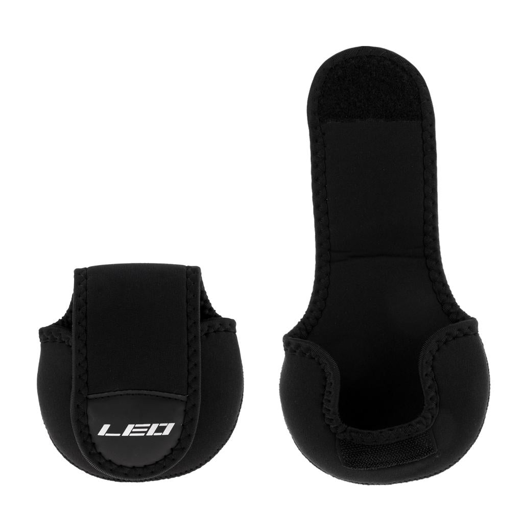 2pcs Casting Fishing Reel Cover Protective Case Pouch Storage Portable Bag