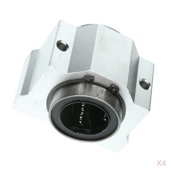 4Pc Closed Linear Ball Bearing Ultra-short Slide Unit for 3D Printer SCV30UU