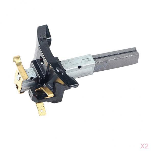 2 pcs Vacuum Cleaner Parts Electric Motor Carbon Brush Replace Accessories