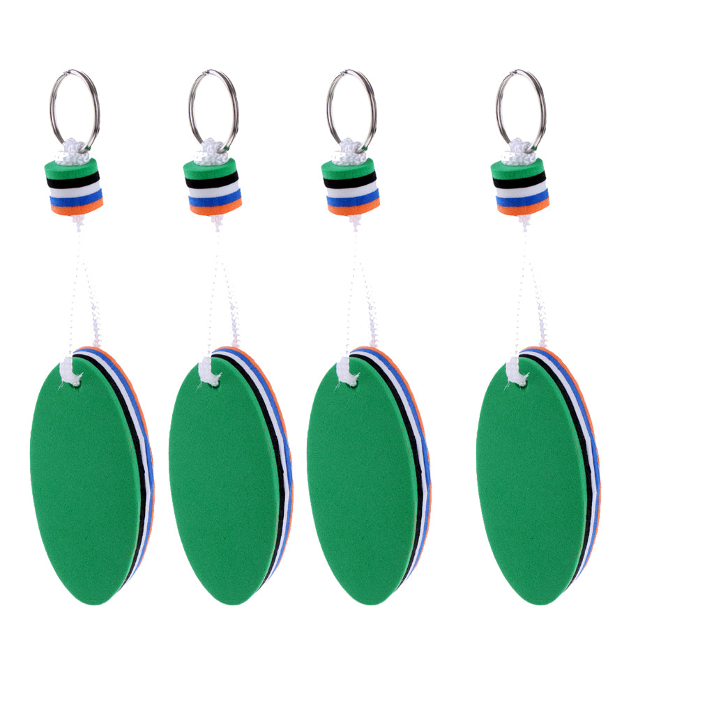 4Pcs Sailing Boating Keyring Floating Key Ring for Kayak Canoe Yacht Boat