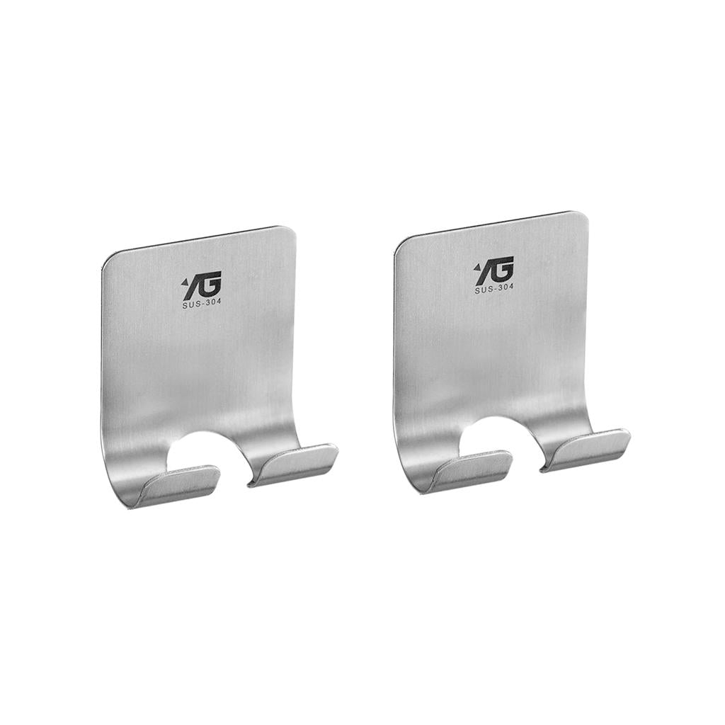 2 pieces Power Plug Socket Hook Rack Holder Hanger Home Wall Decor Organizer