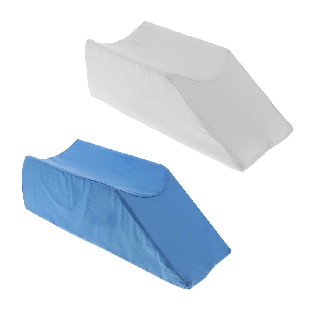 2pcs Foam Leg Elevator Cushion with Washable Cover Support Pillows