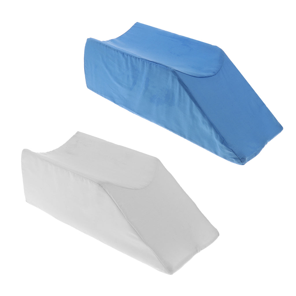 2pcs Foam Leg Elevator Cushion with Washable Cover Support Pillows