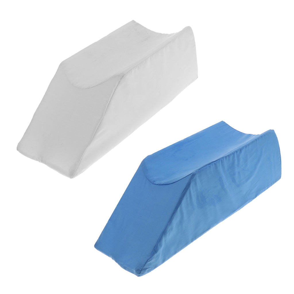 2pcs Foam Leg Elevator Cushion with Washable Cover Support Pillows