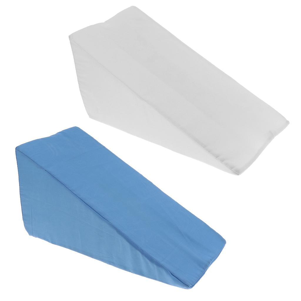 2pcs Washable Cover Foam Wedge Pillow Foot Leg Support Cushions