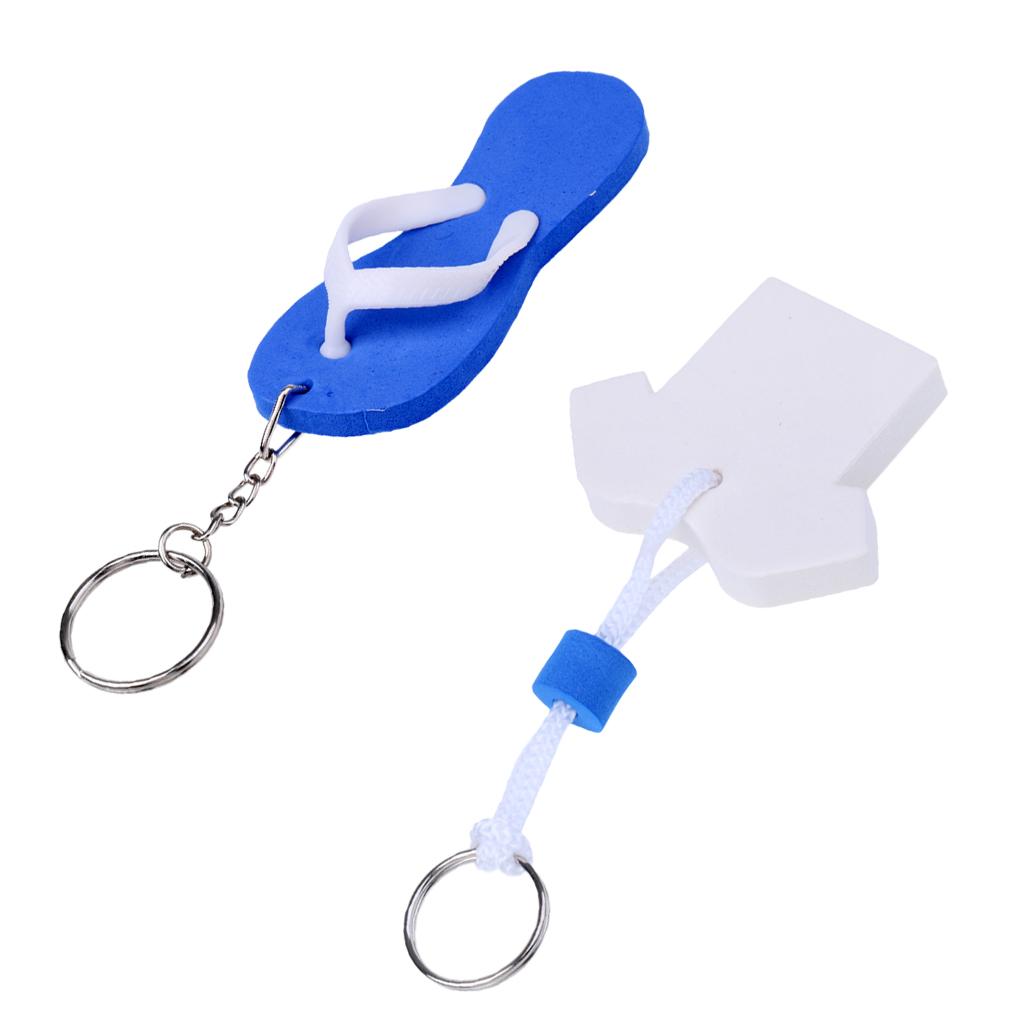 2 Set Yachting Boating Floating Marine Key Chain Novelty Key Ring Keyring