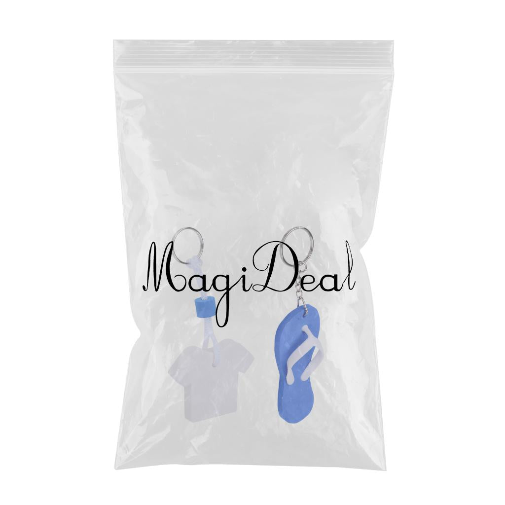2 Set Yachting Boating Floating Marine Key Chain Novelty Key Ring Keyring