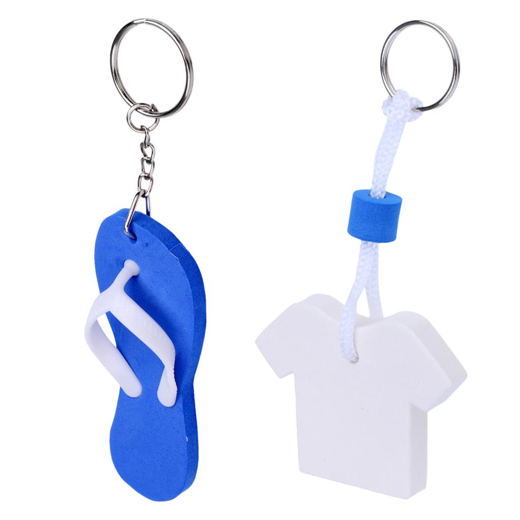 2 Set Yachting Boating Floating Marine Key Chain Novelty Key Ring Keyring