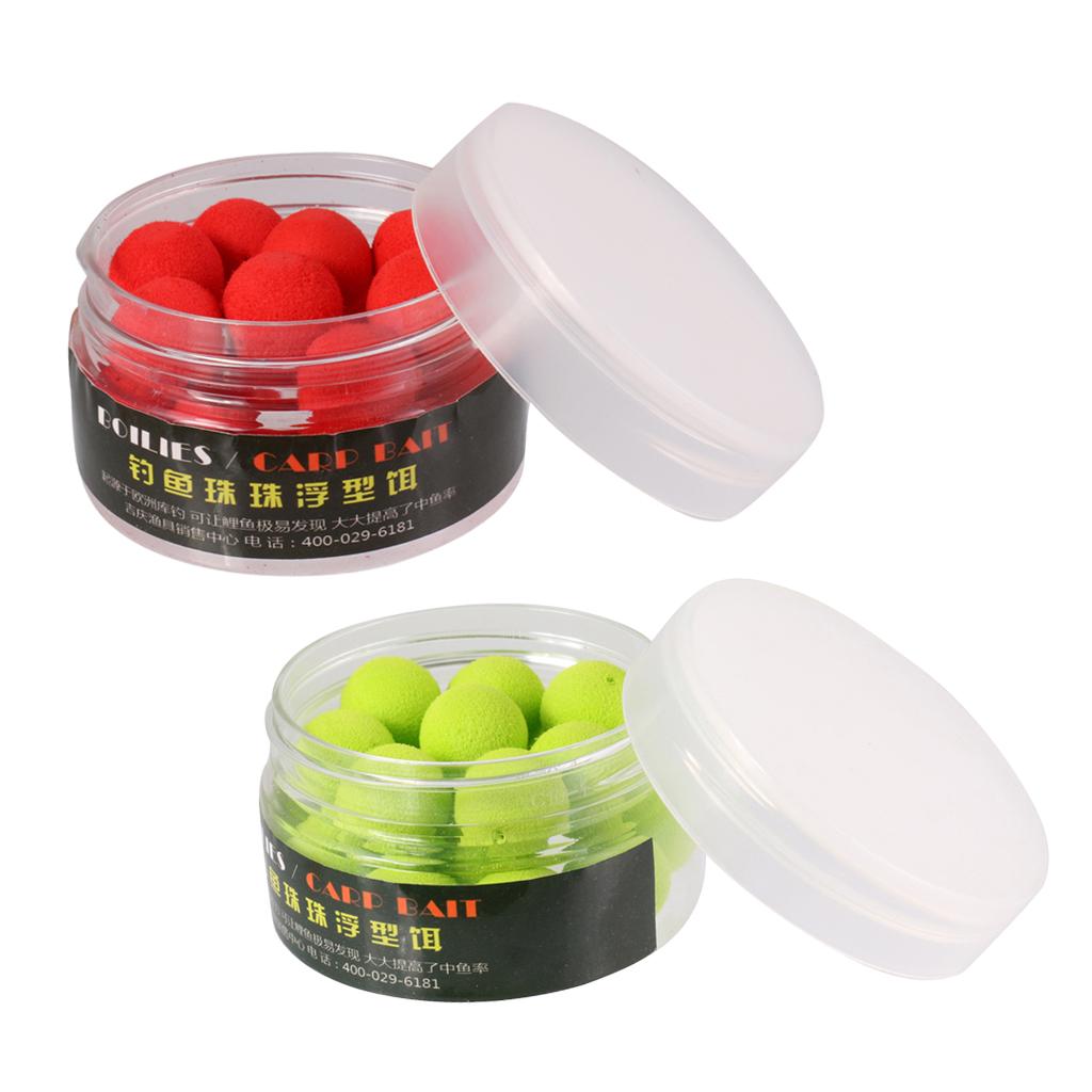 2 Box Boilies Carp Bait Floating Fishing Lure Baits Fish Beads Smell Ball