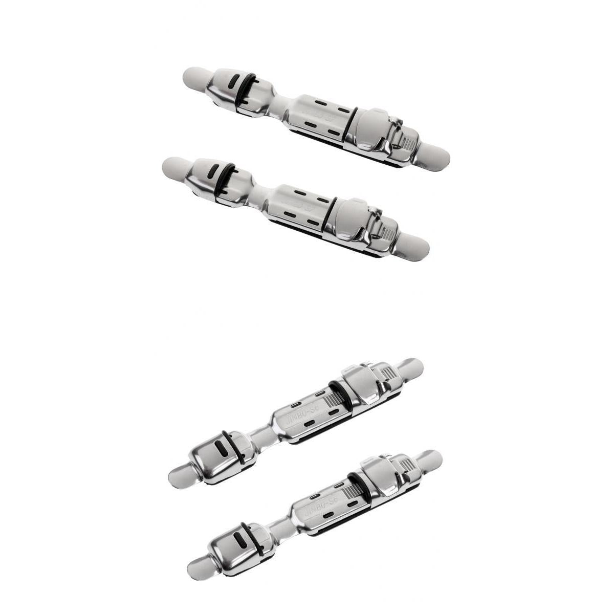 4 Pieces Fishing Reel Seat Deck Wheel Rod Clip Pole Fitted Deck Rod Building