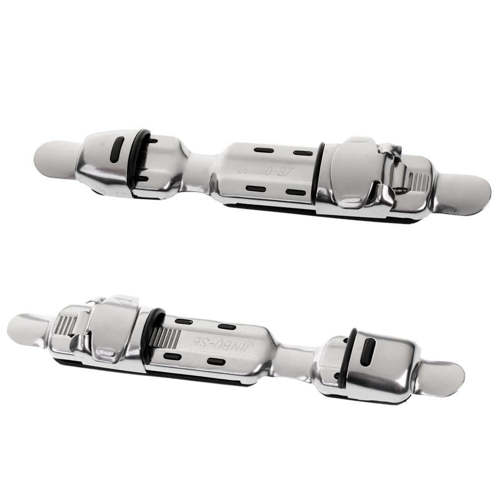 2pcs Adjustable Fishing Reel Seat Deck Wheel Rod Clip Pole Fitted Deck Tool