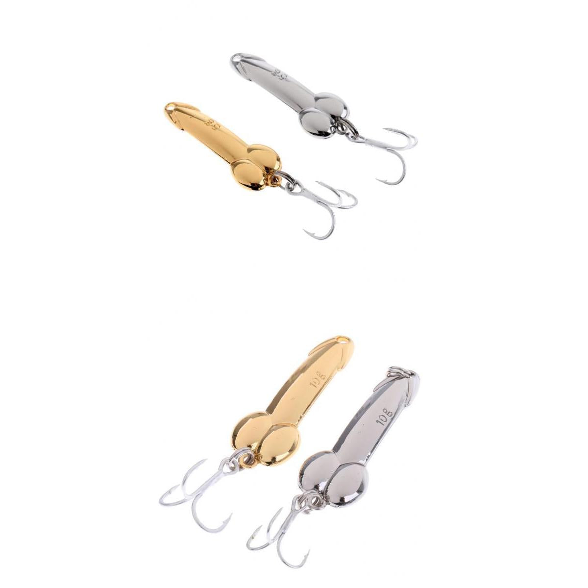 4pcs Spoon Fishing Lures Spinner Baits Metal Hard Sequins Lures Treble Hook