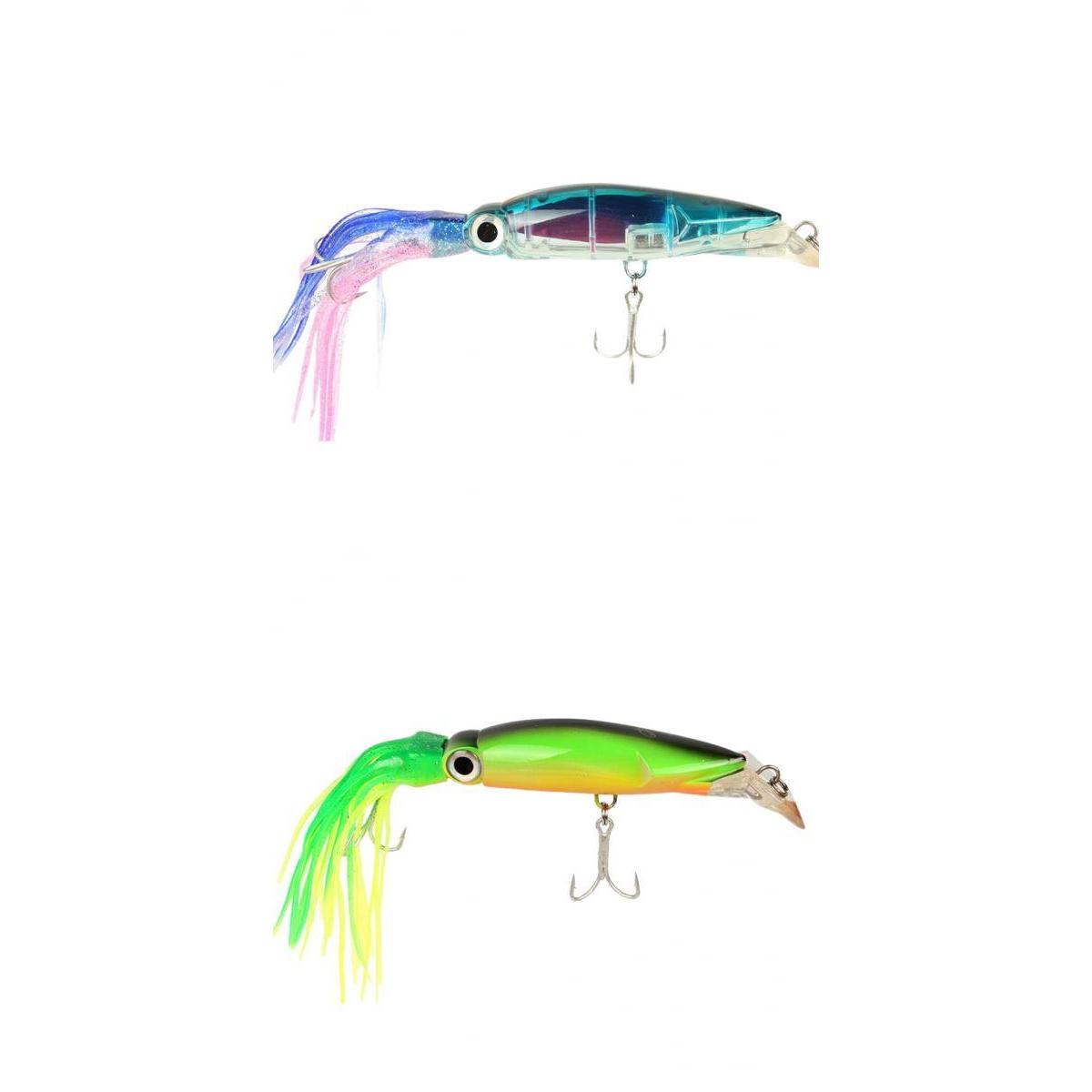 2pcs Fishing Skirt Lure Squid Octopus Fishing Lure Tuna Marlin Trolling Lure