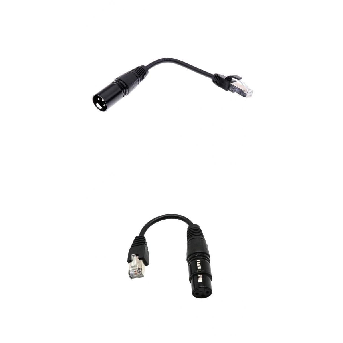 2 Pieces Network Connector Adapter Converter Cables