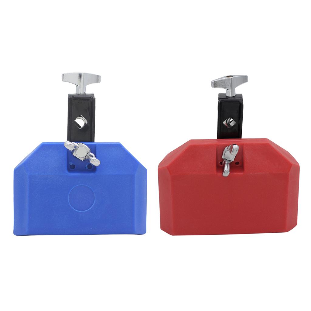 2pcs Low Pitched Plastic Cow Bell Percussion Instruments