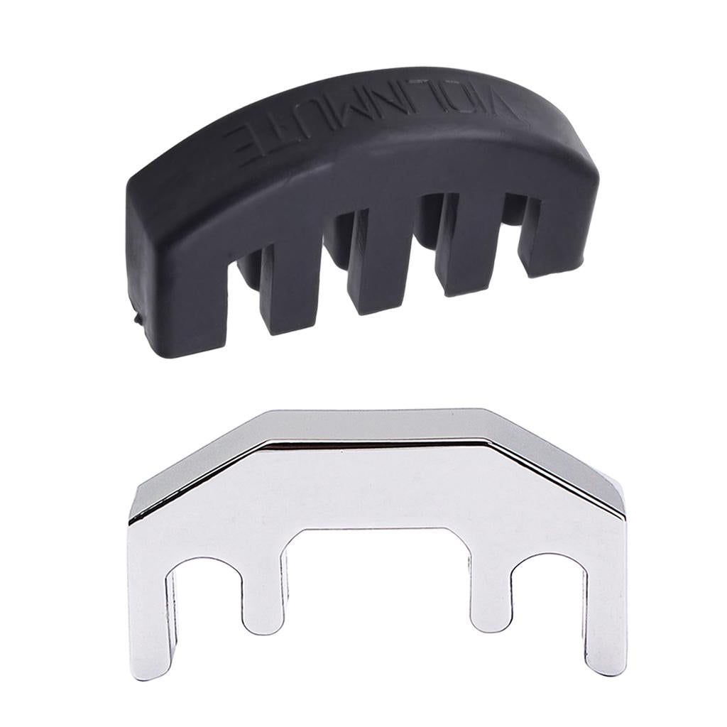 Beginner Violin Practice Mute Silencer Silicone for 1/2 3/4 4/4 Violin