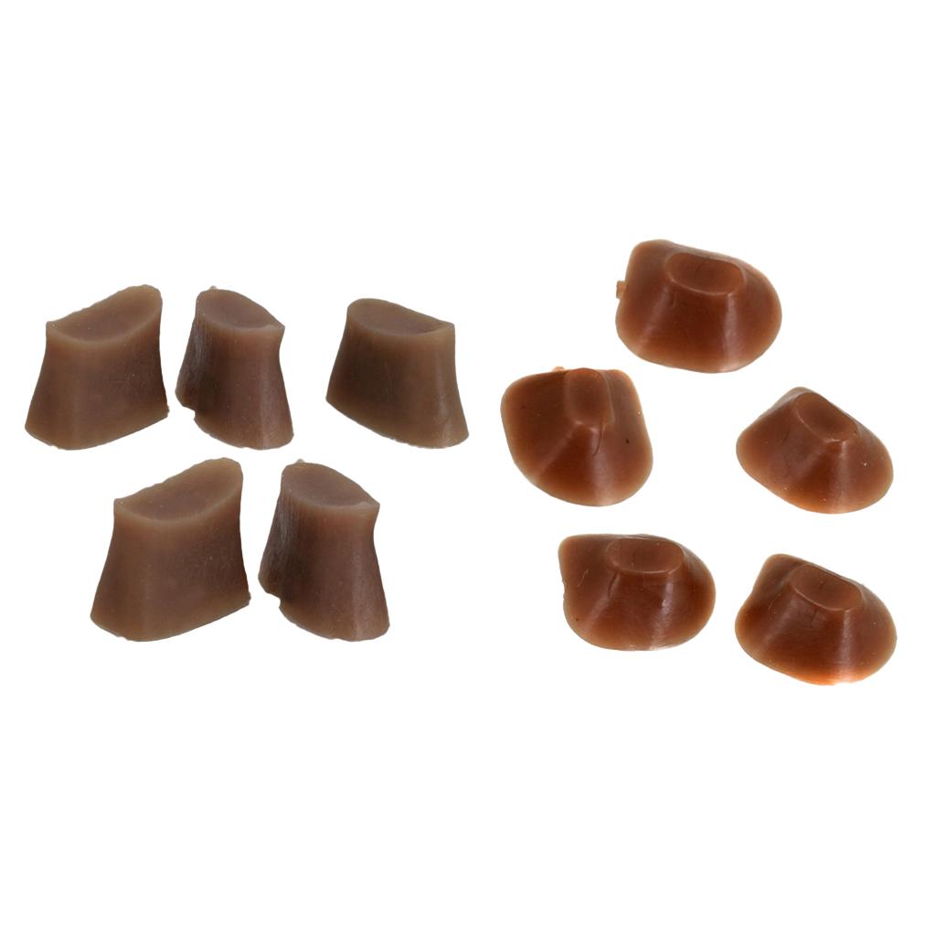 10 Pieces Flute Trill Key Bumper Corks