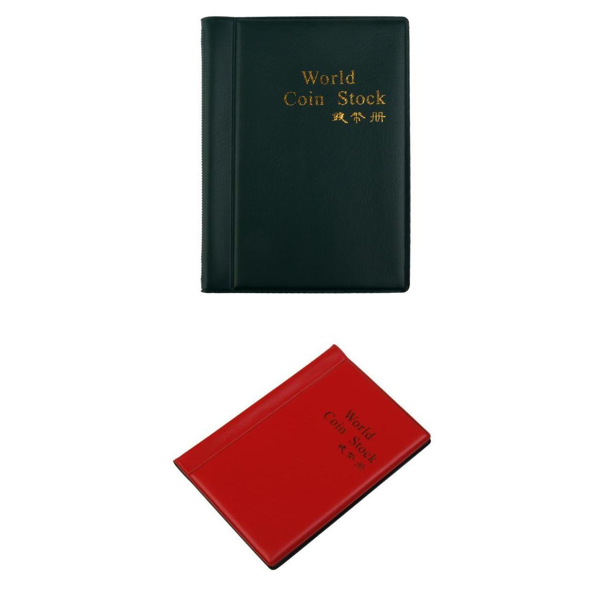 2pcs Mini Penny Money Pocket Storage Coin Album Book 120 Holders Collection