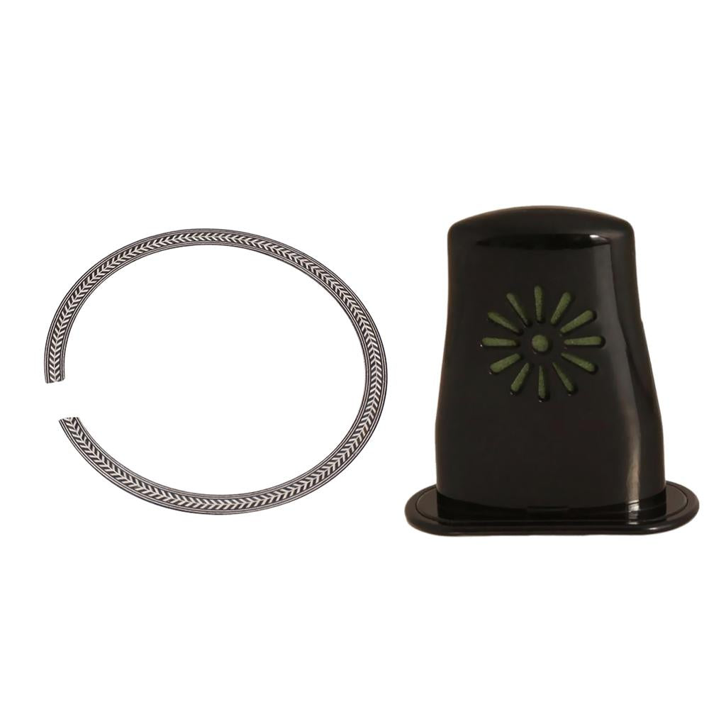 Acoustic Guitar Soundhole Rosette+Sound Holes Humidifier Moisture Reservoir