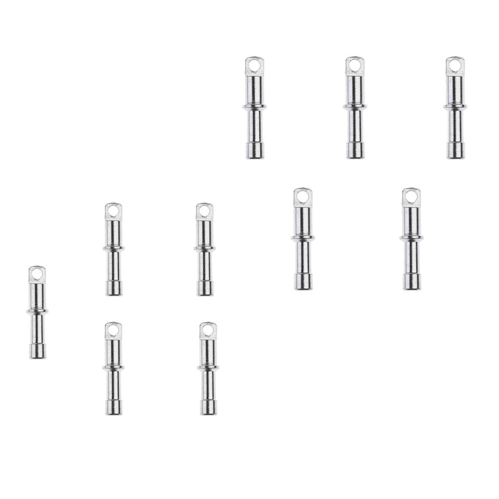 10 Pieces Aluminum Rod End Plugs Tent Pole Replacement for 8.5mm & 7.9mm