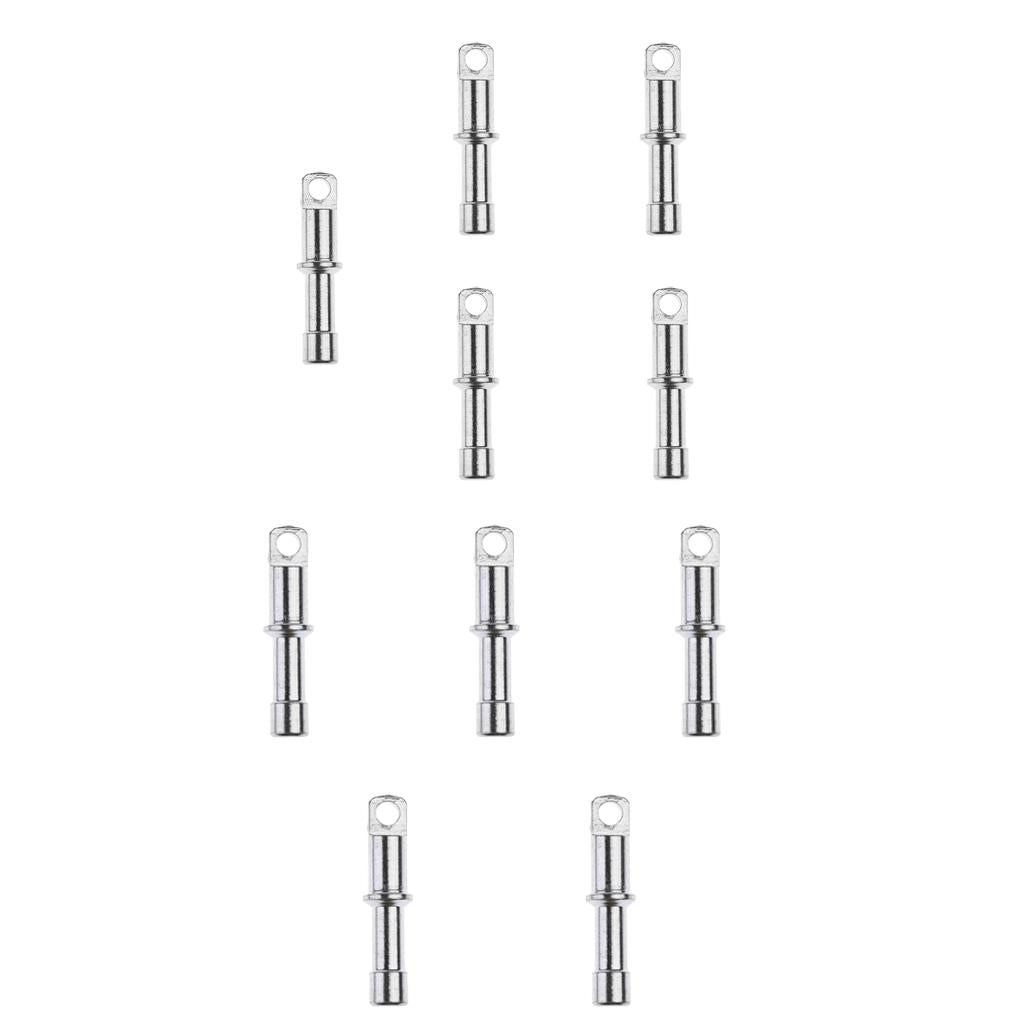 10 Pieces Aluminum Rod End Plugs Tent Pole Replacement for 8.5mm & 7.9mm