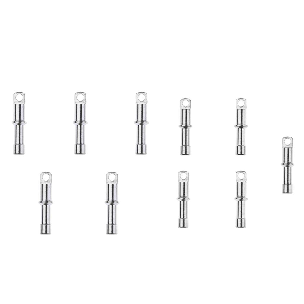 10 Pieces Aluminum Rod End Plugs Tent Pole Replacement for 8.5mm & 7.9mm
