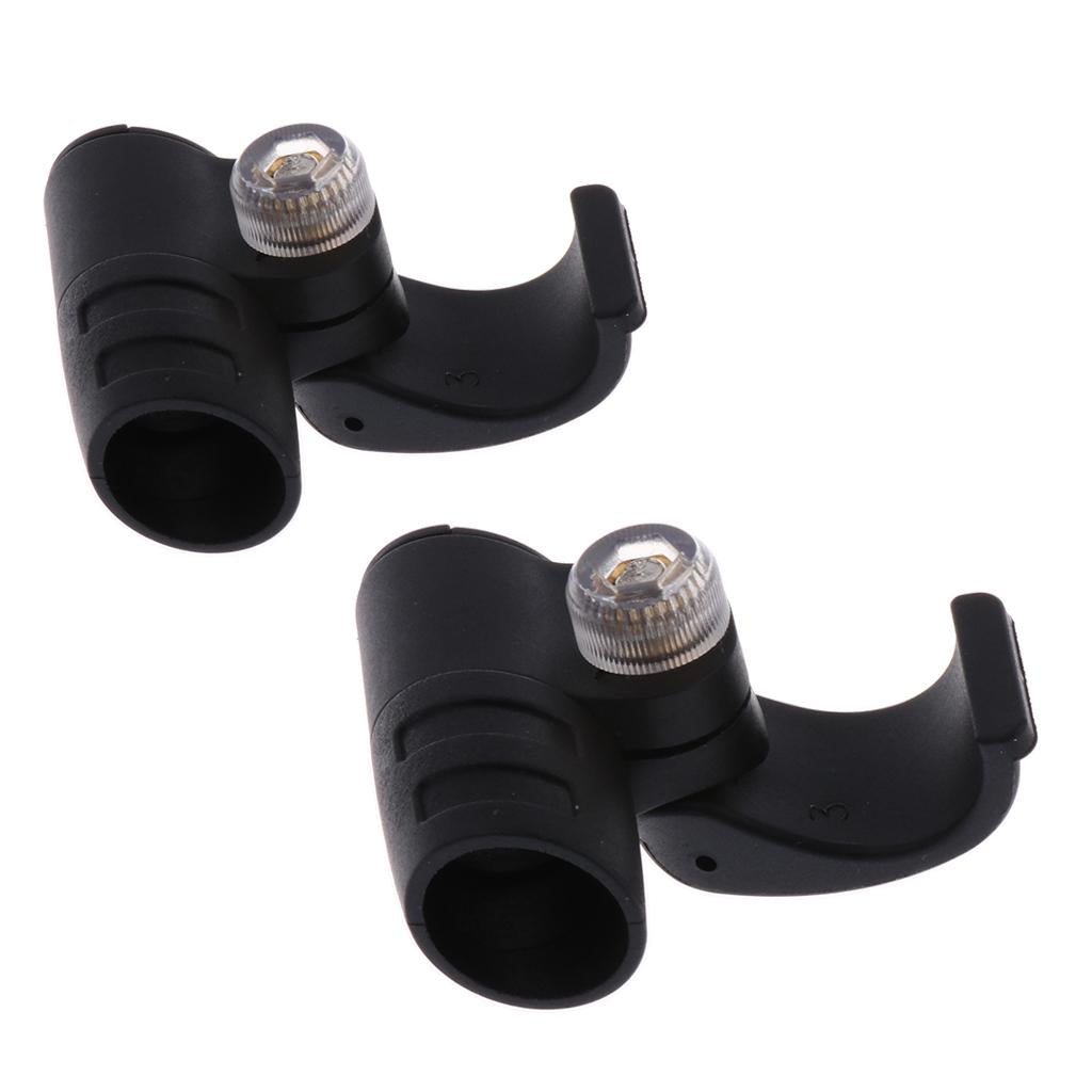 2x Plastic Walking Pole Quick Flip Lock for 16mm 18mm Hiking Trekking Stick