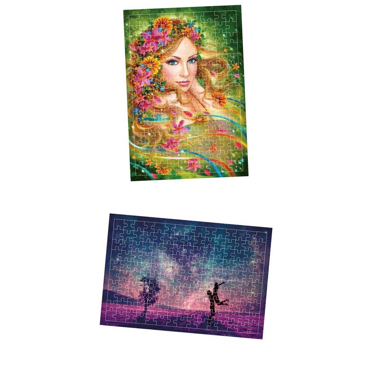 150Pieces Kids Adults Mini Jigsaw Puzzles Travel for Travel Leisure Toy Set