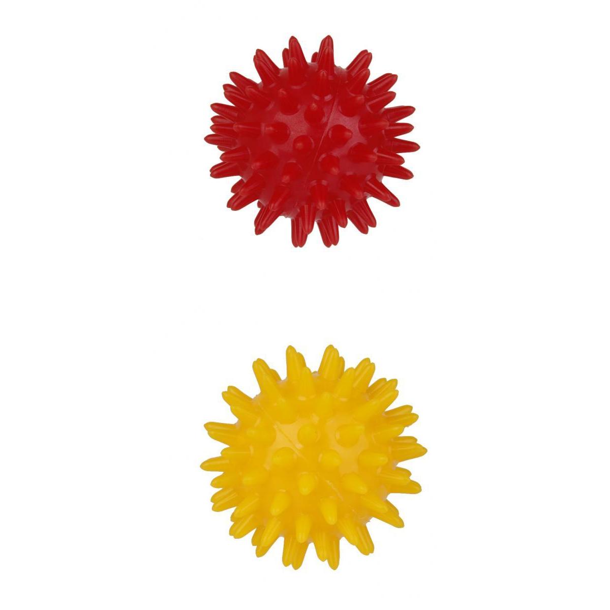 2 Pieces Spiky Trigger Point Deep Tissue Body Palm Muscle Self Massage Balls