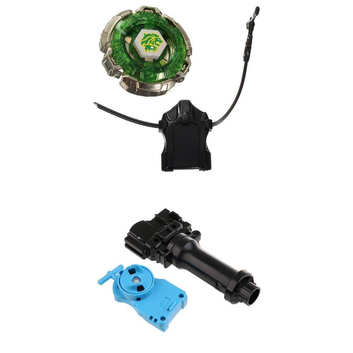 BB106 4D System Fang Battling Tops with Launcher Grip and Launcher