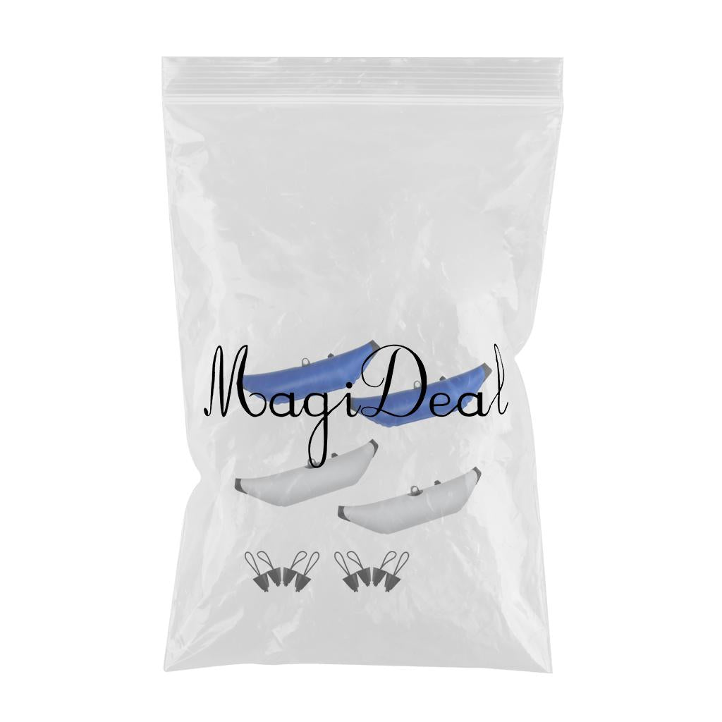 12 Pieces Inflatable Outrigger Stabilizer Water Float & Kayak Scupper Plug