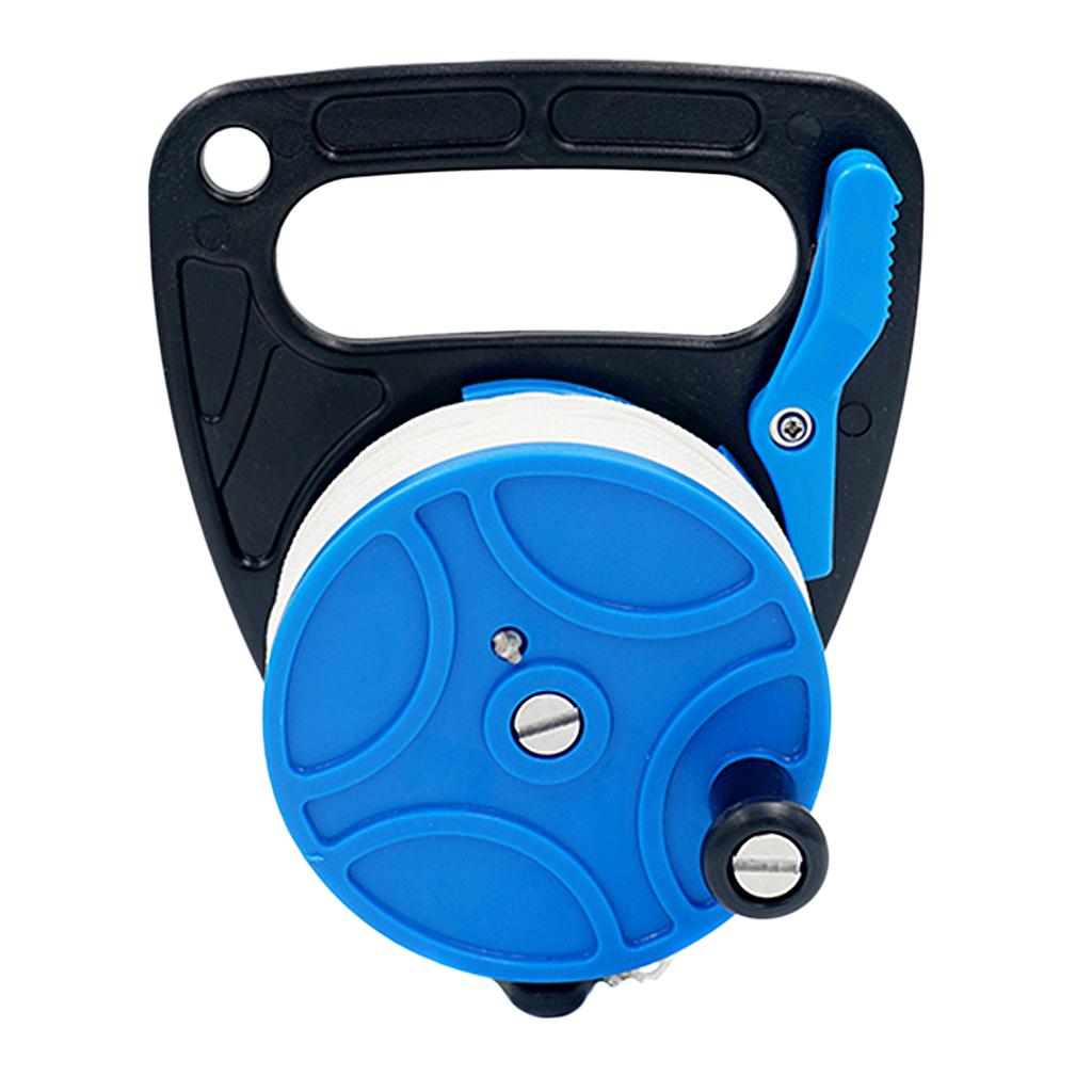 2 Pieces Scuba Diving Multi Purpose Dive Wreck Cave Reel with Handle Line