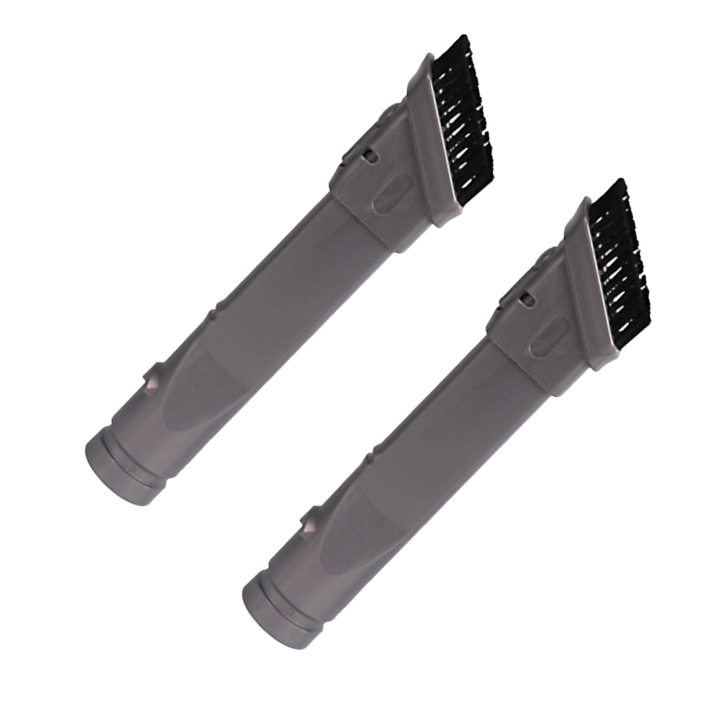 2-in-1 Switchable Vacuums Nozzle Brush Crevice Dust Brush for Dyson Pack 2