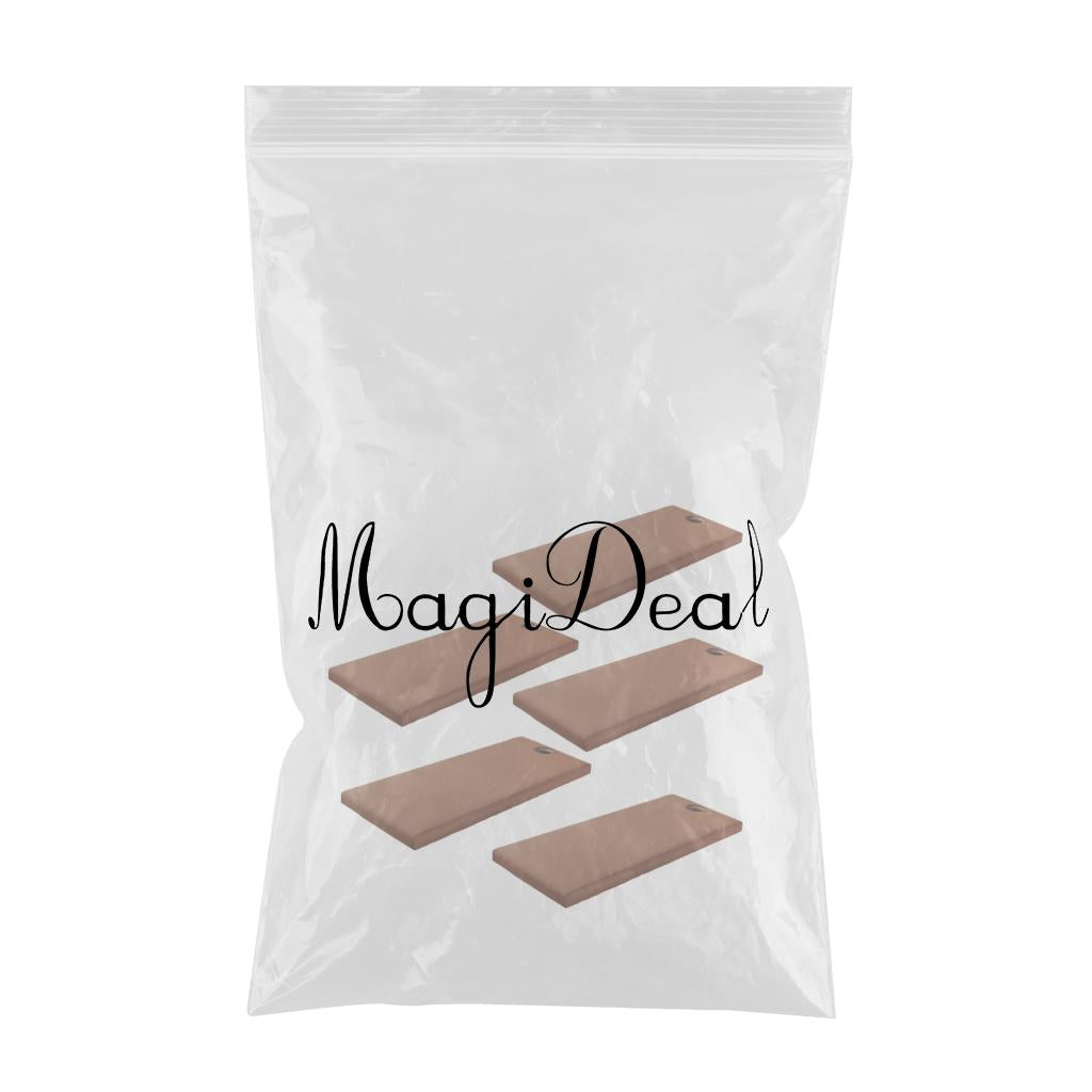 5 Pieces Universal SPA Massage Bed Sheet Cover with Face Breath Hole Coffee