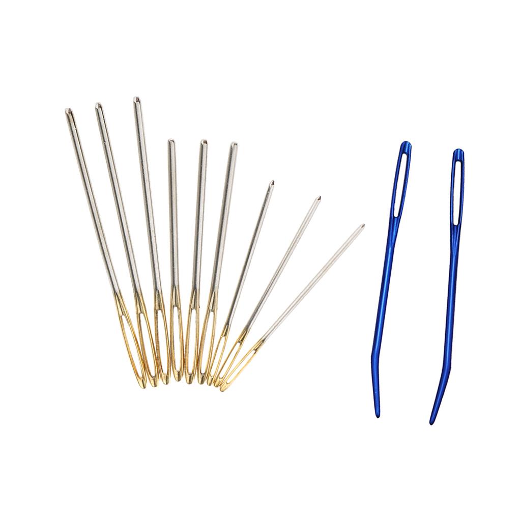 11pcs Large Eye Blunt Needles&Bent Tip Needles for Yarn Hand Sewing Darning