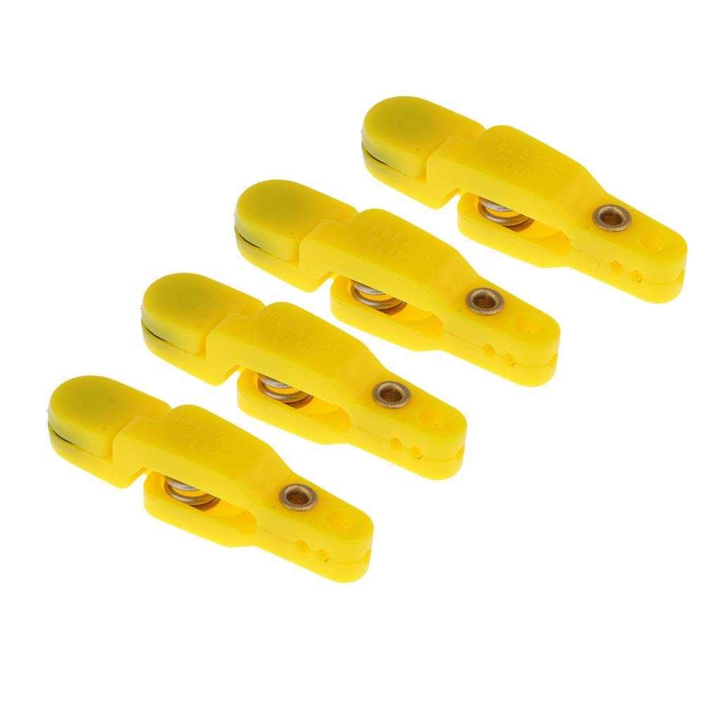 4cps Snap Release Clip for Weight, Planer Board, Kite, Heavy Tension Yellow