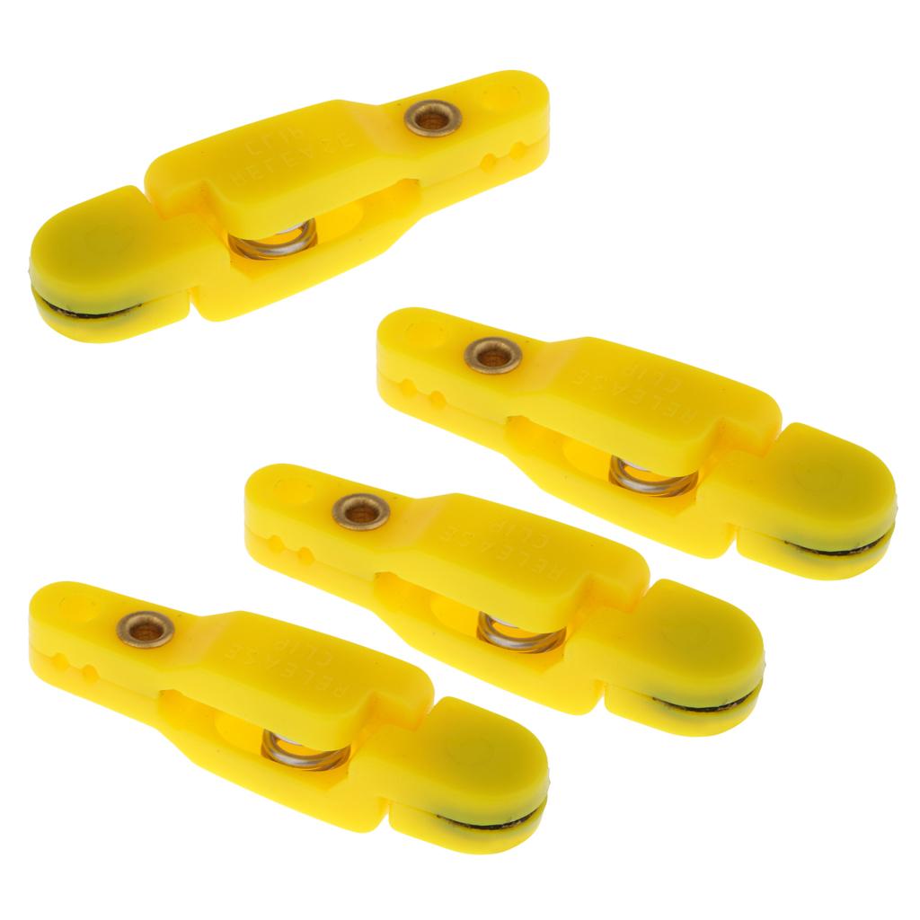 4cps Snap Release Clip for Weight, Planer Board, Kite, Heavy Tension Yellow