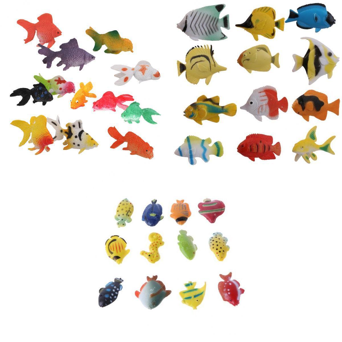 36-piece Plastic Marine Animal Fish Model Educational Toy Party Bag Fillers