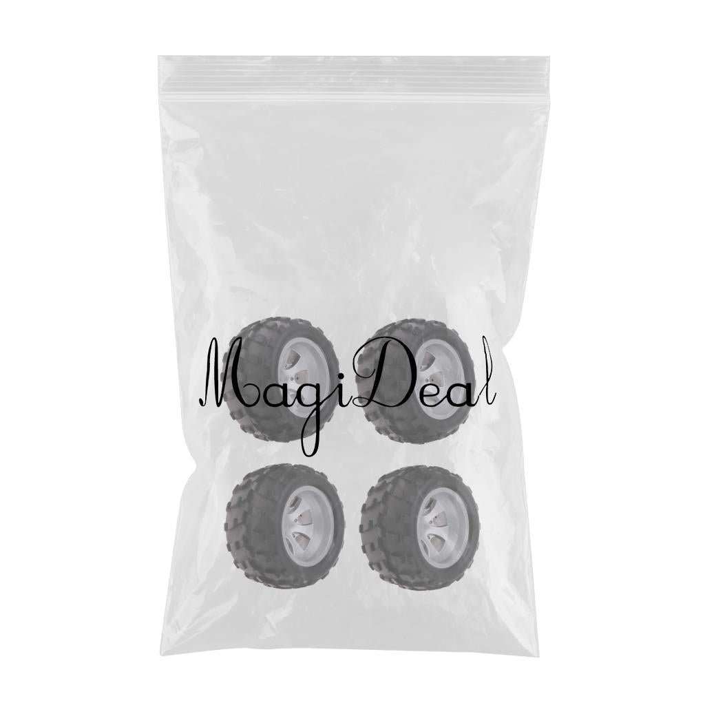 4 Pieces 1/18 Car Spare Parts Right Tire for 1:18 Wltoys A979 A979-B A979-A