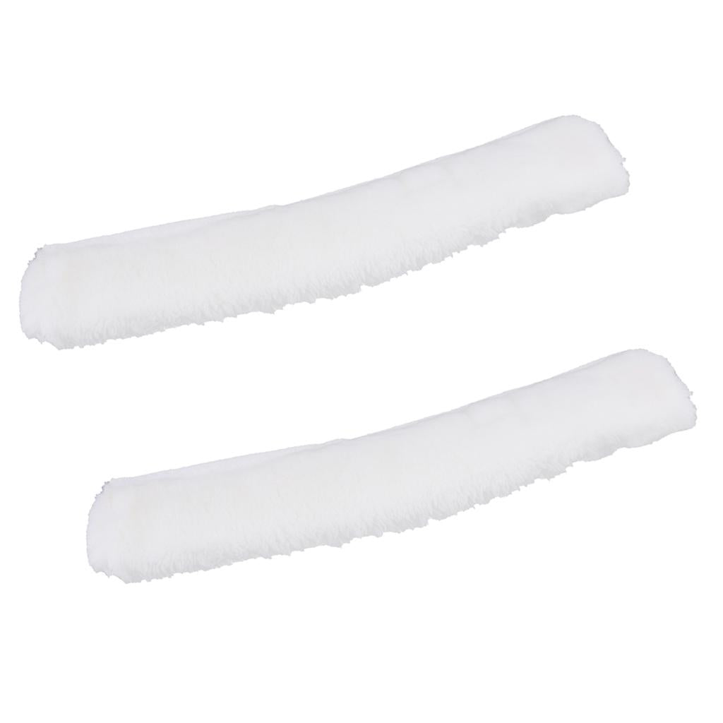 2PC Microfiber Window Scrubber Sleeve Washer Replacement Washing Cloths 35cm