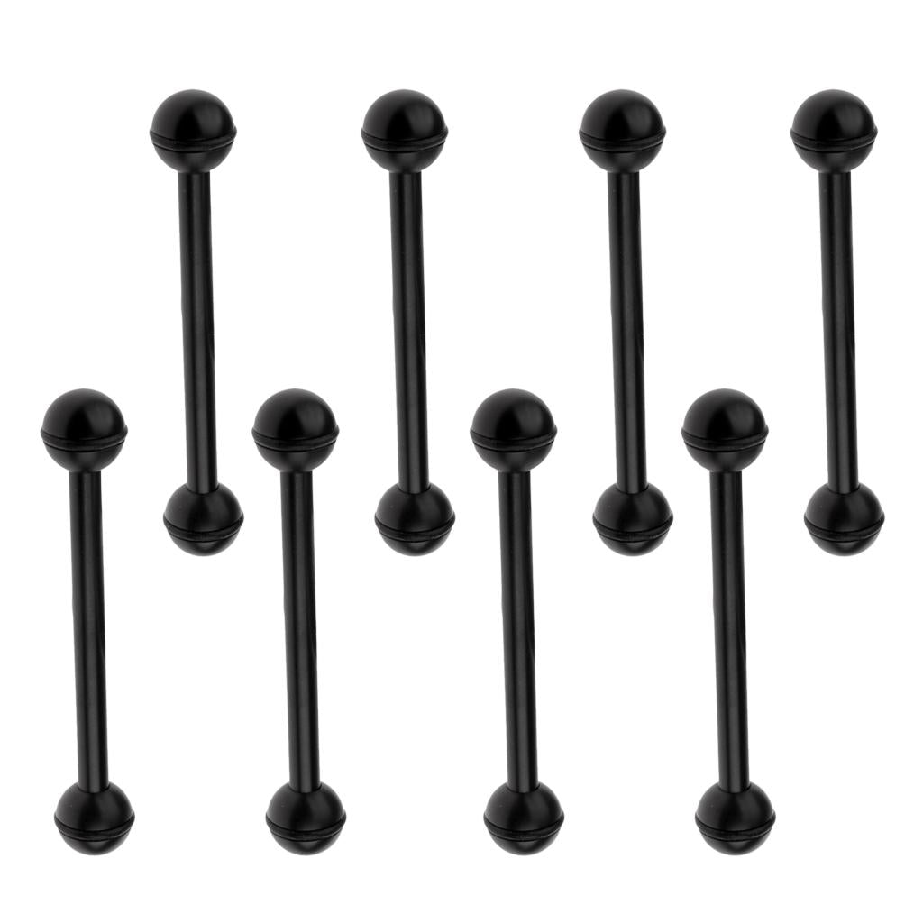 8x Dual Ball Arm Adapter Mount Underwater Diving Photography Camera Light