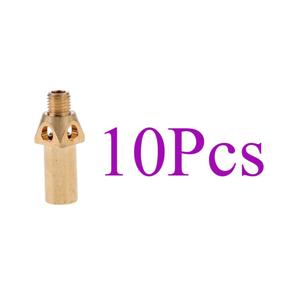 10 Pieces Brass Replacements Tips/ Nozzles/ Jets/ Burners for Propane LP Gas