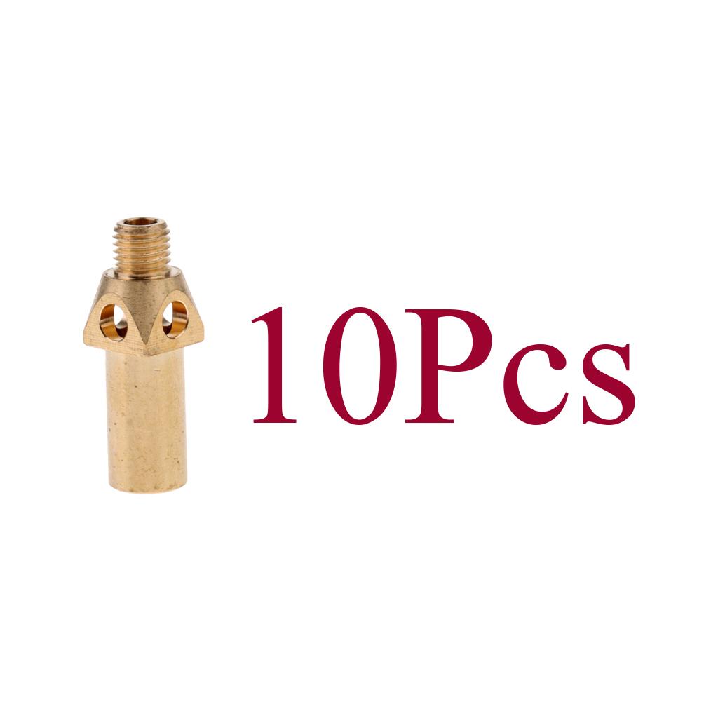 10 Pieces Brass Replacements Tips/ Nozzles/ Jets/ Burners for Propane LP Gas