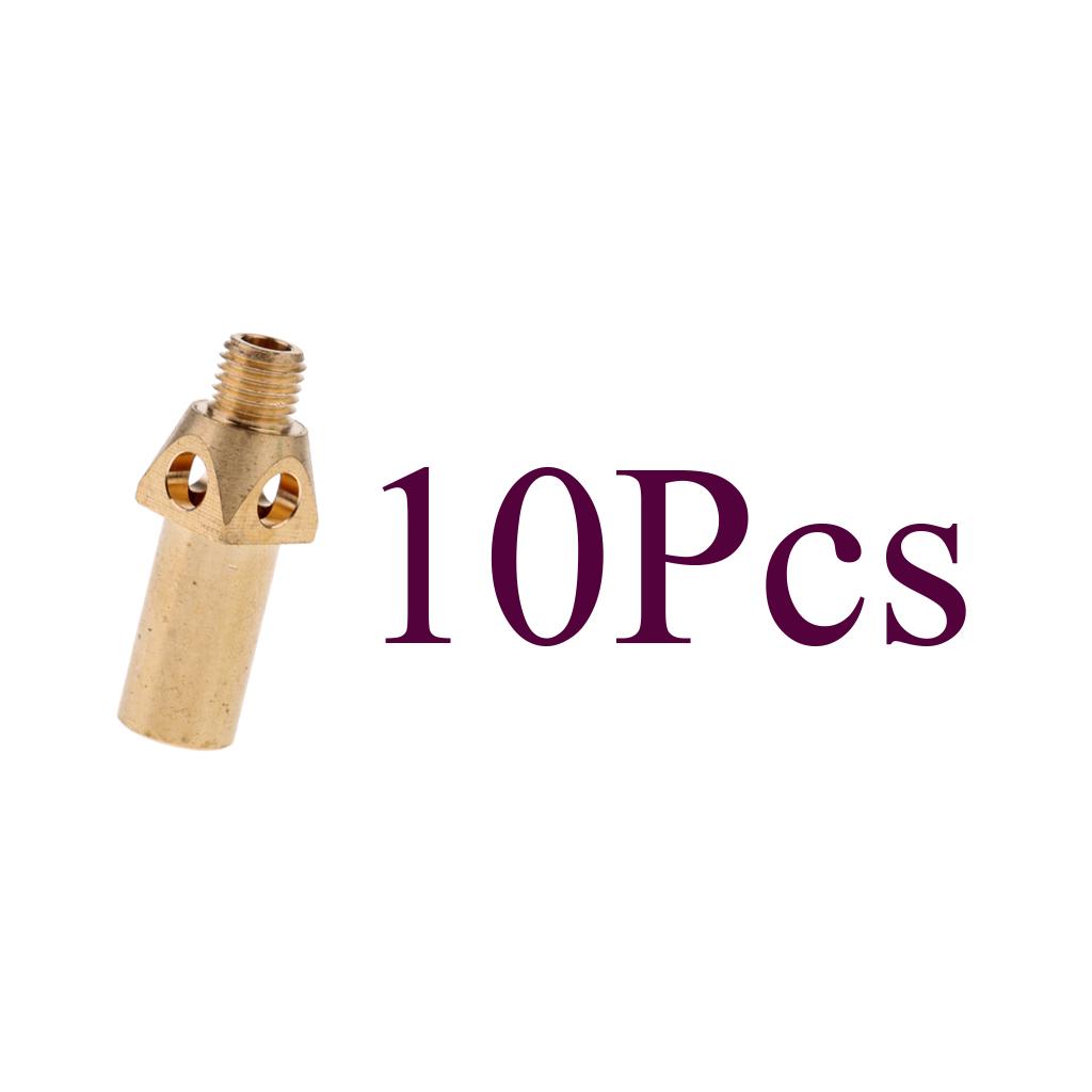 10 Pieces Brass Replacements Tips/ Nozzles/ Jets/ Burners for Propane LP Gas