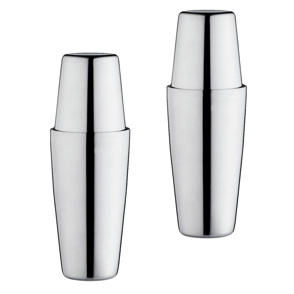 4pcs Stainless Steel Bar Cocktail Shaker for 750/550ml