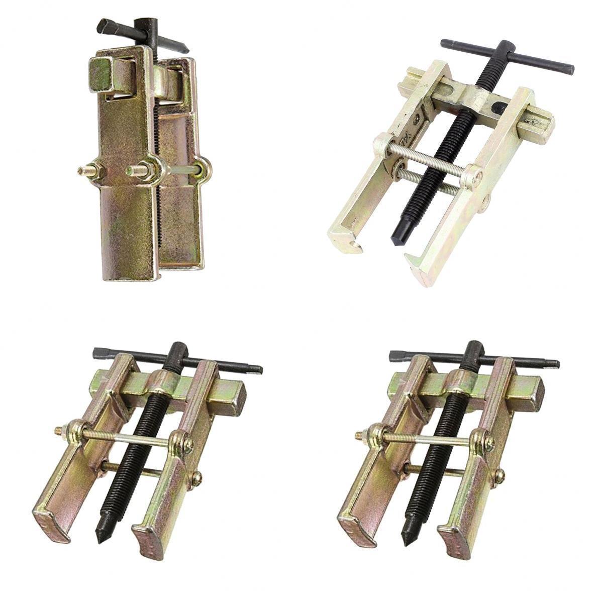 4pcs Two Jaw 2 Legs Bearing Gear Hub Puller Remover Hand Tool Removal Set