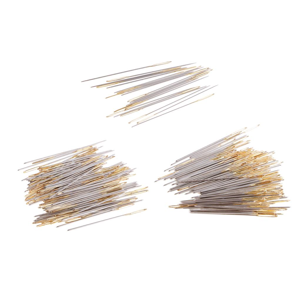 220pcs Large Eye Embroidery Fabric Cross Stitch Needles DIY 24# 26# 28#